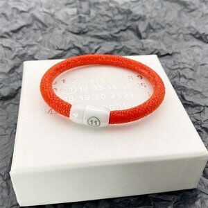 Maison Margiela MM6 Orange/ Red Stingray Bracelet in Box